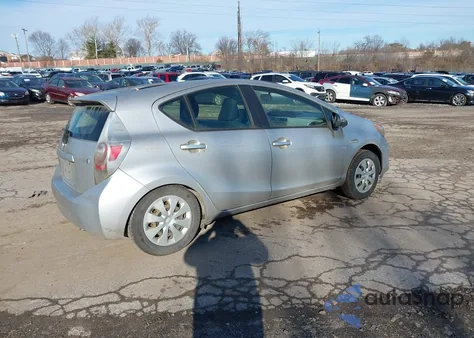 2012 Toyota Prius C Two from USA, damaged, VIN JTDKDTB38C1004561